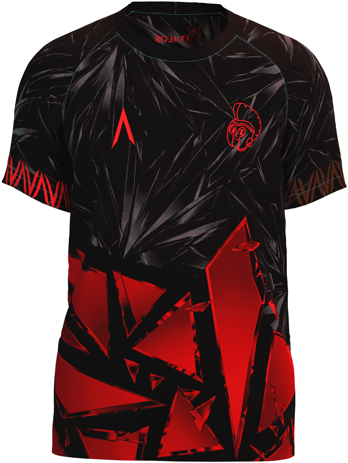 Crimson Shatter transparente